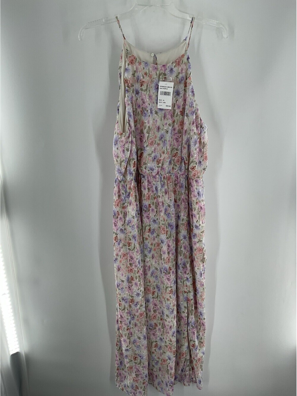 Lush Women’s Size XL Formal Spring Pleated Dress NWT Floral 131